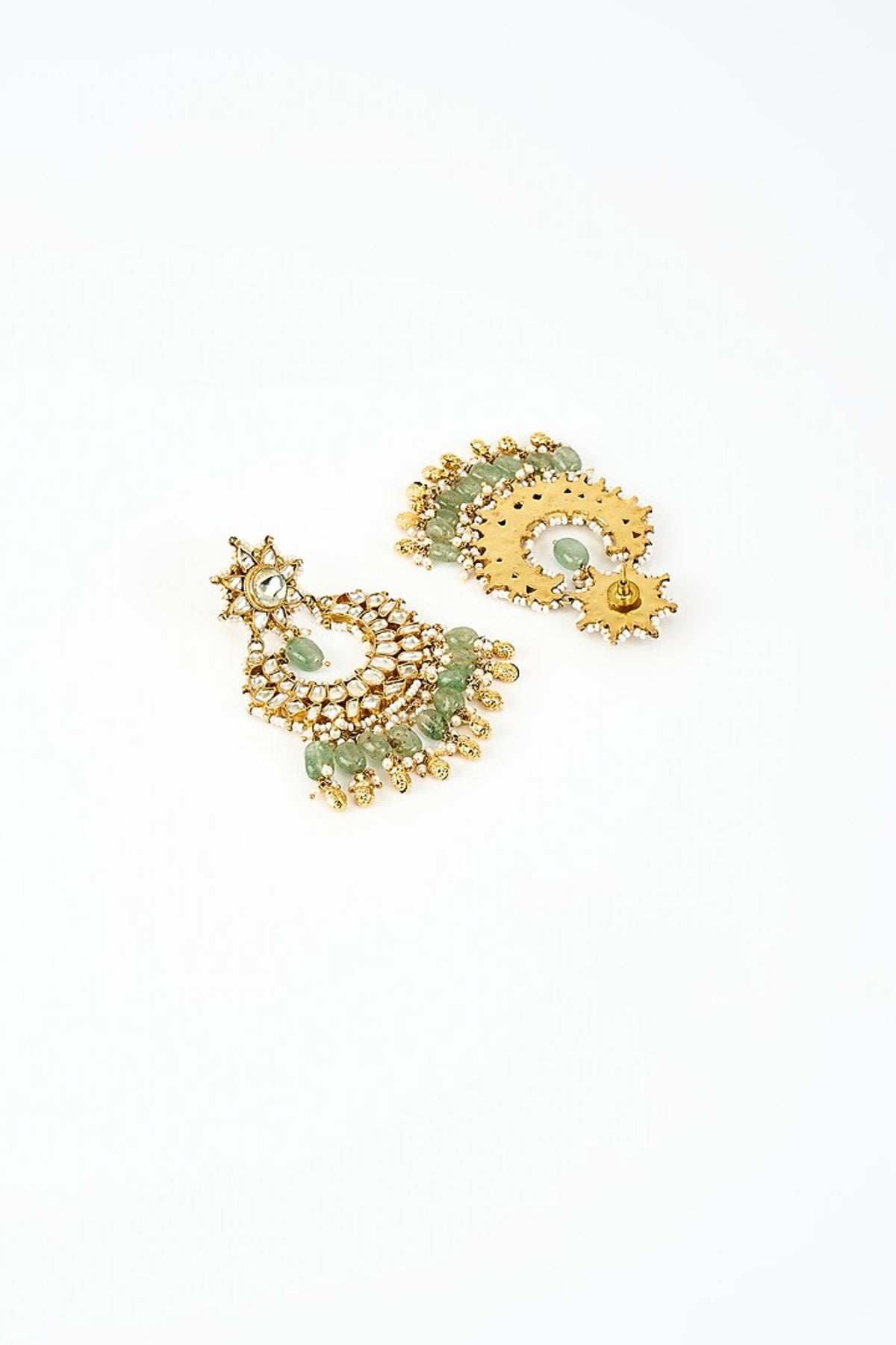 Saadgi  Exquisite Chandelier Earrings