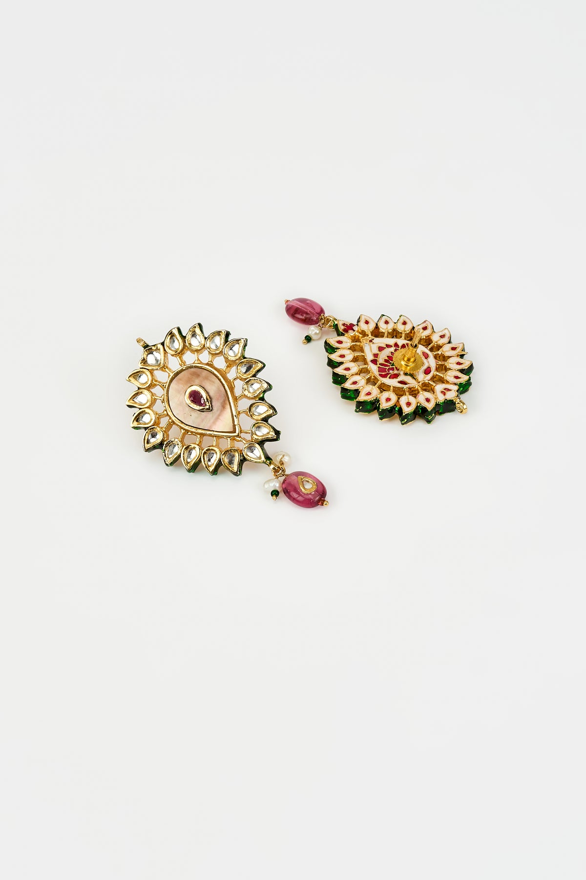Saadgi Elegant Handcrafted Stud Earrings