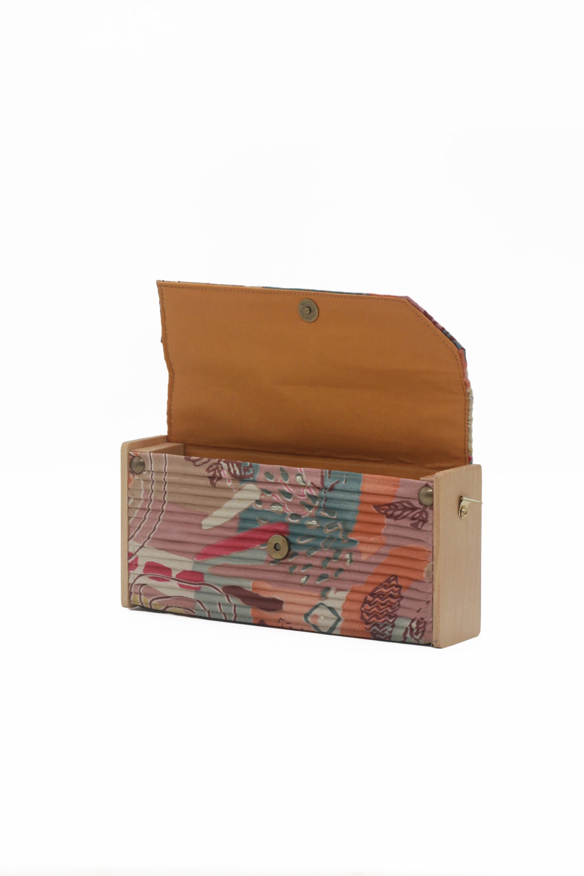 Peach Forest  Mini Clutch