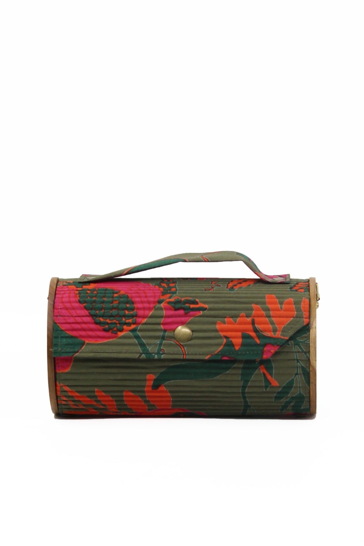 Garden Gala Round Clutch - Single Sleeve