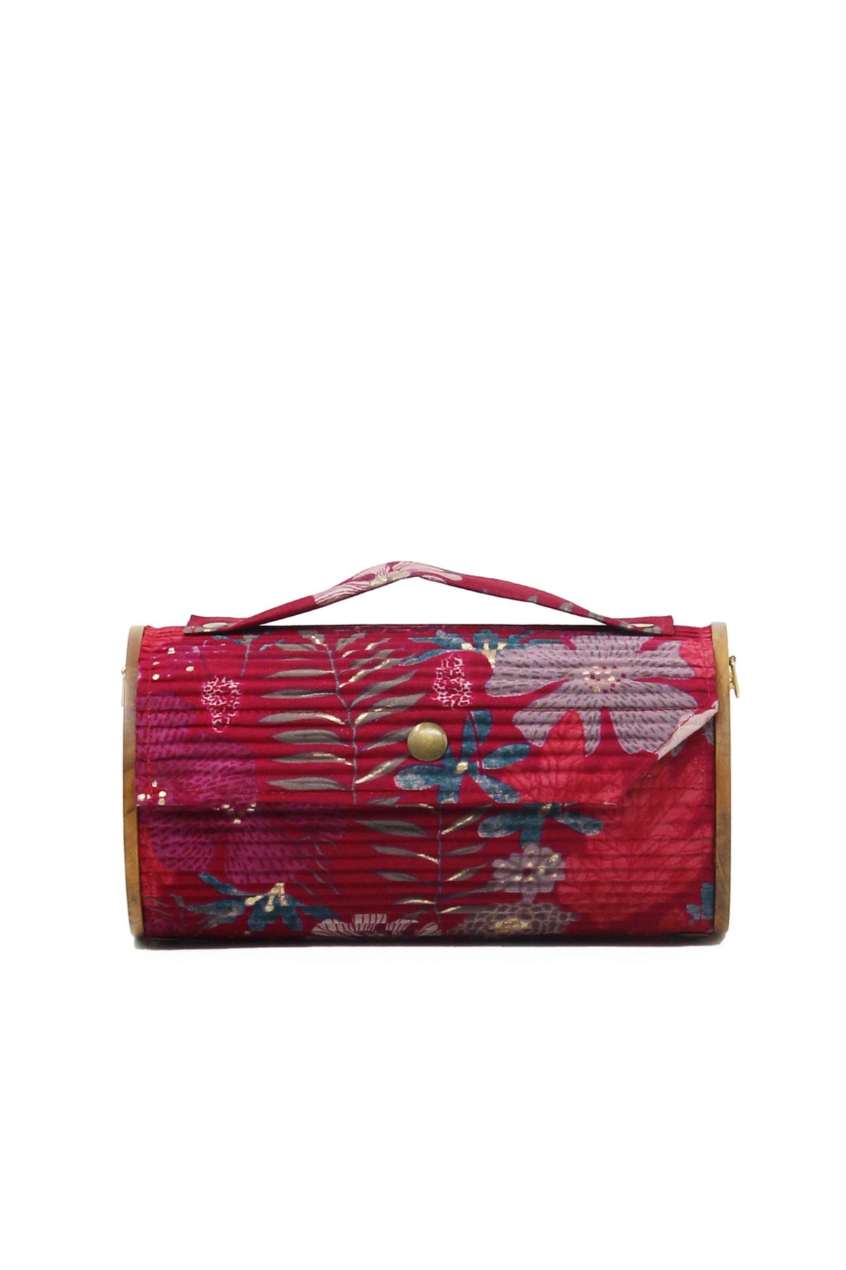 Petal Perfection Round Clutch - Single Sleeve