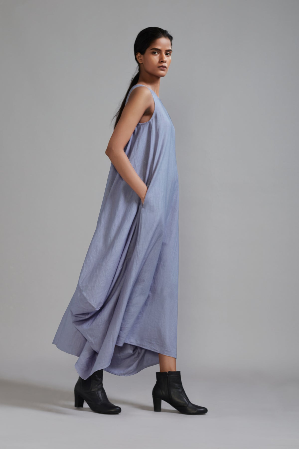 Vari Aakaar Lavender Dress