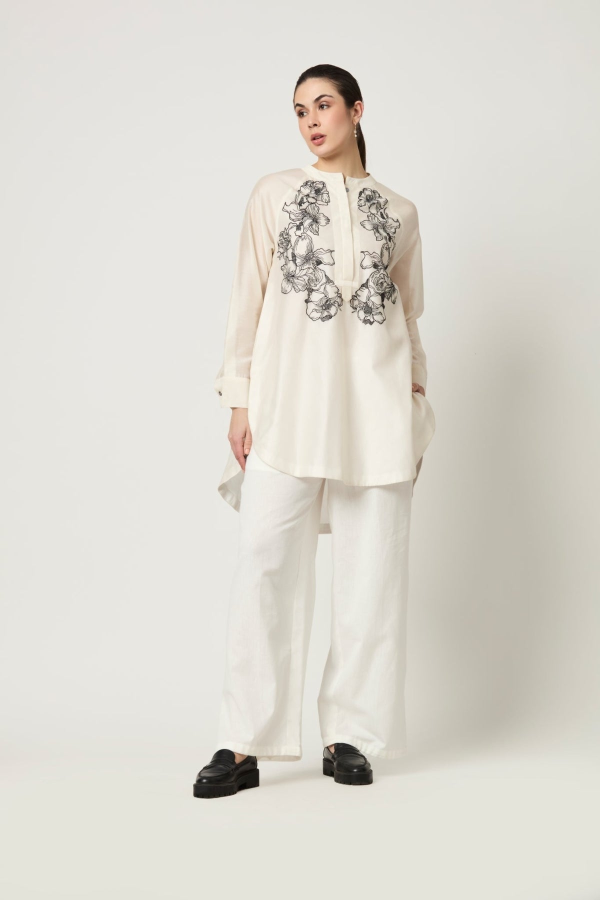 Luna Embroidered Tunic