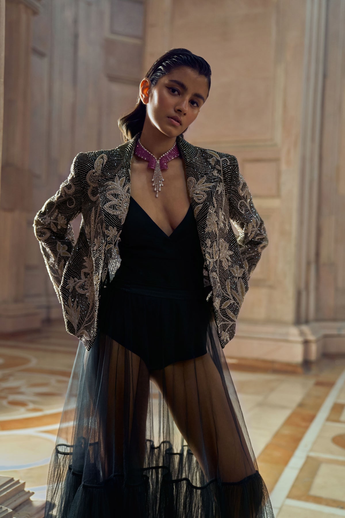 Vera Hand Embellished Jacket
