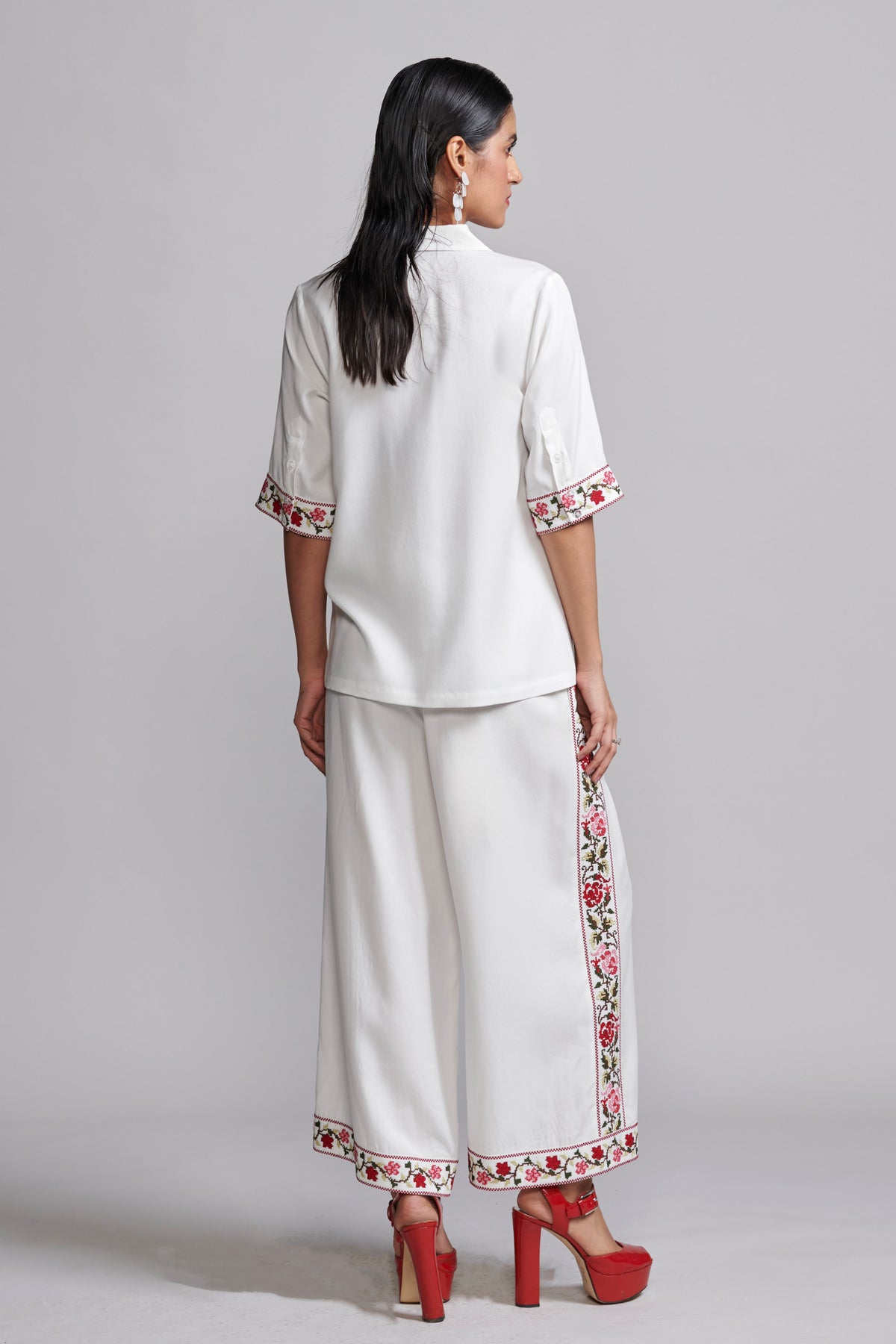 Corss Stitch Pant