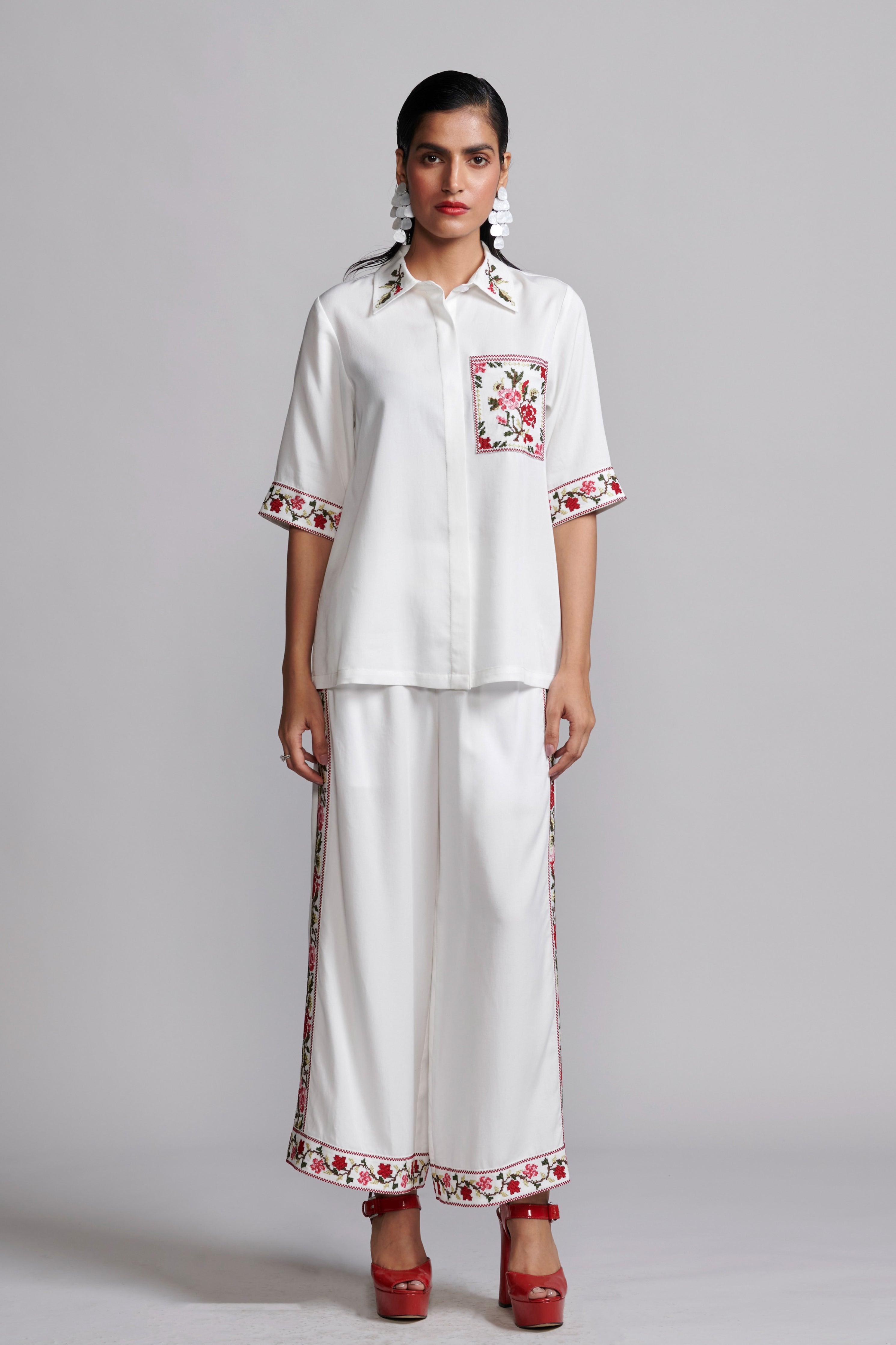 Dash & Dot - Cross Stitch Shirt