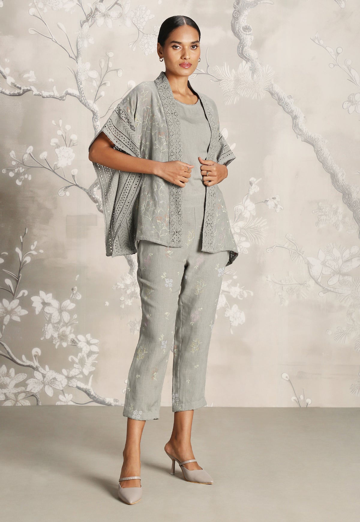 Jade Kaftan & Pant Set
