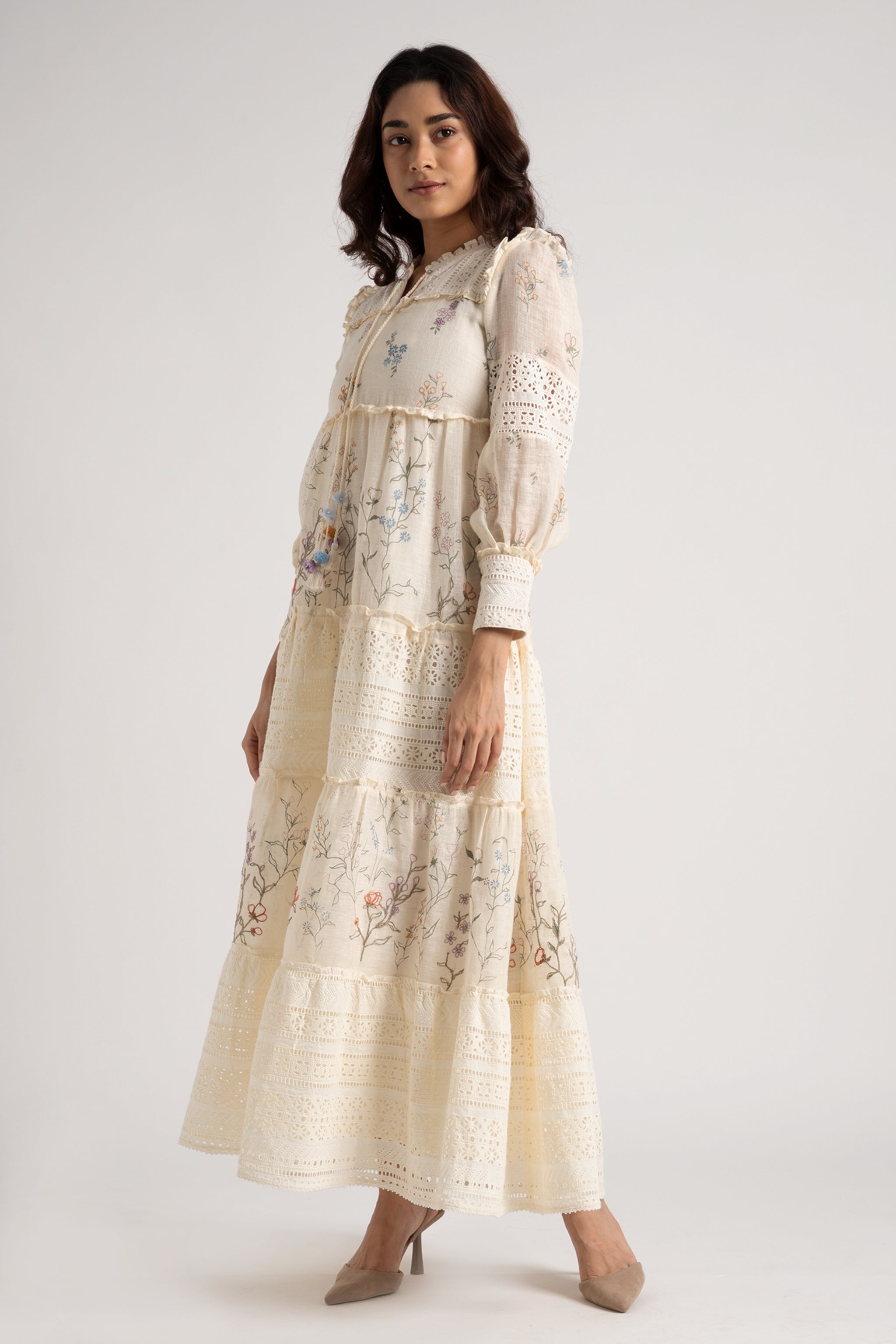 kaveri linen dresses Ease into the summer with the painted petals handcrafted on breathable linen that feels natural and entirely your own. A Beautiful Life by KAVERI is now available at our store in Chennai,