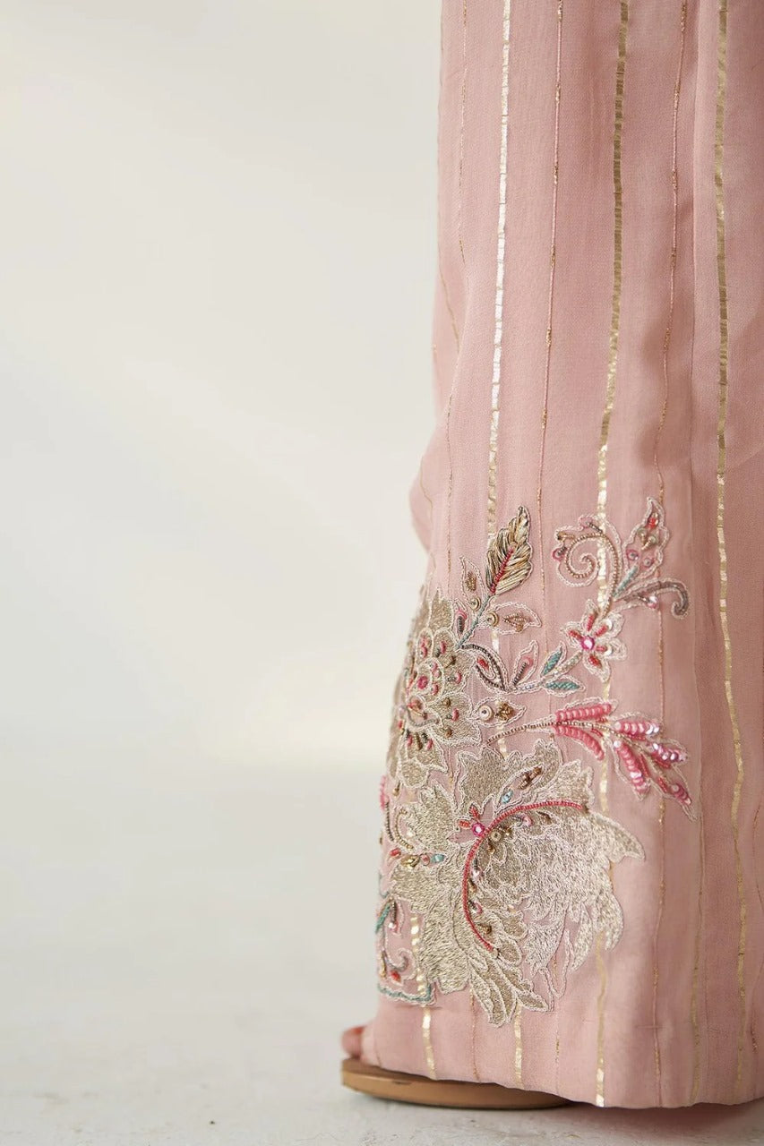 Vani Blush Pink Shirt Set