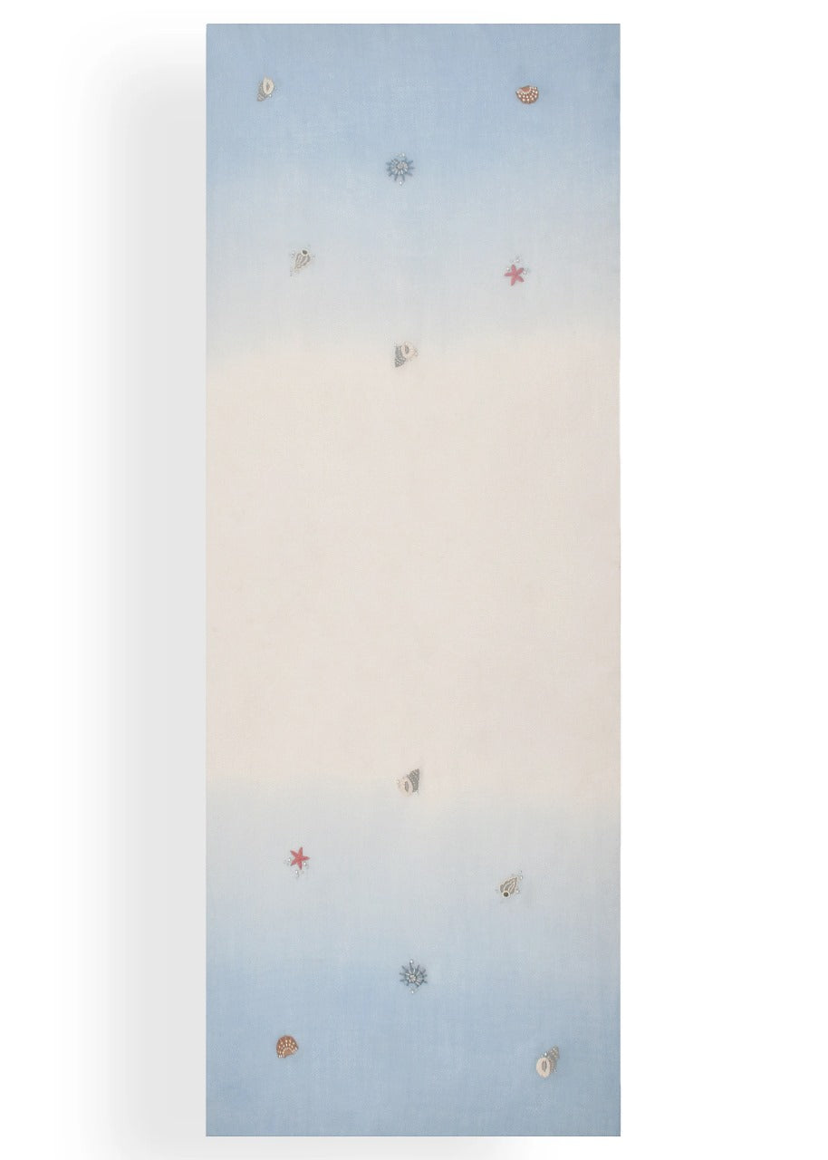 Ombre Seaside Splendour Stole
