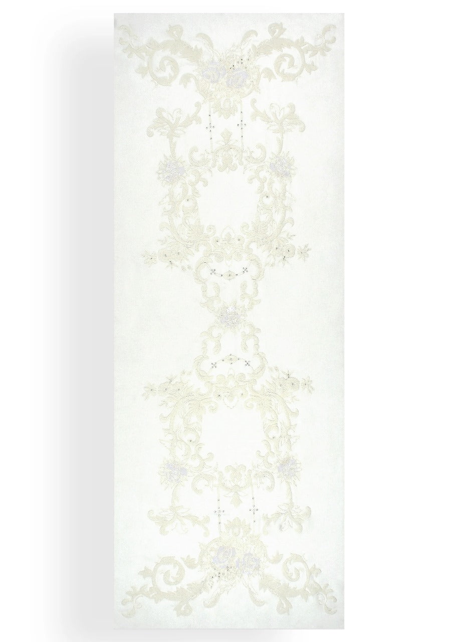 Ivory Vintage Garden Stole