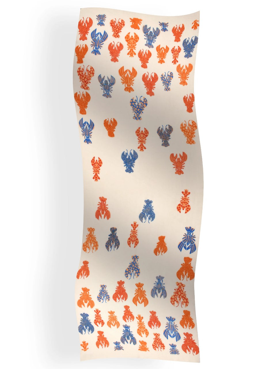 Cashmere Blue Beetles Stole