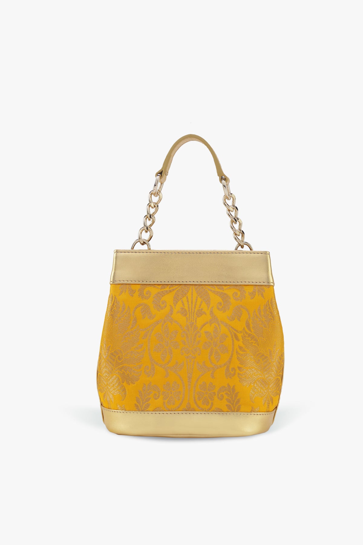 Marigold Rani Brocade Batua Bag