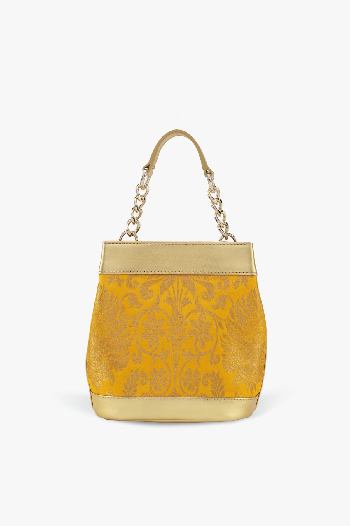 Marigold Rani Brocade Batua Bag