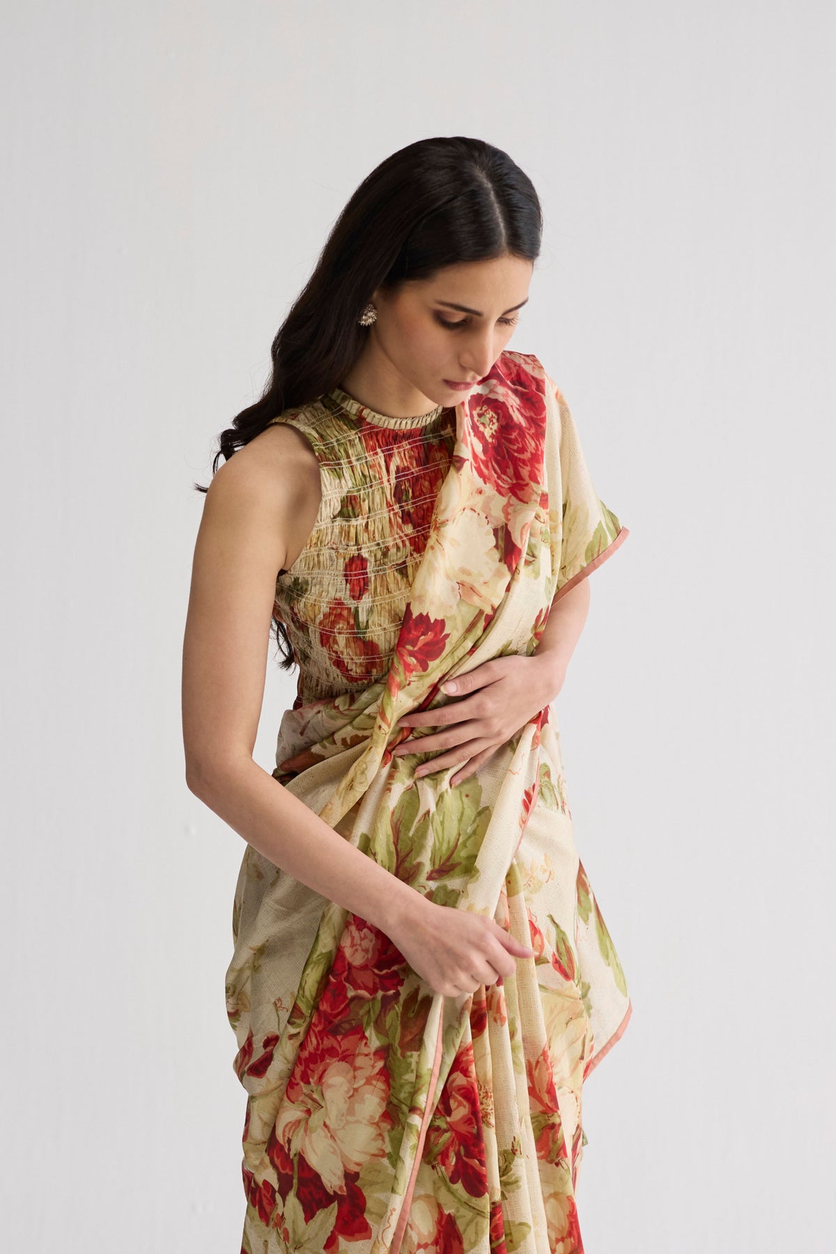 Sama Smocked Blouse