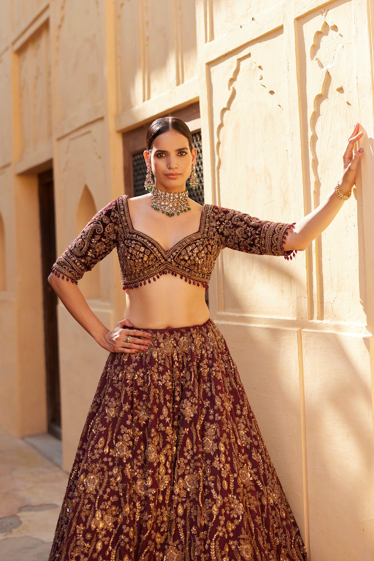 Kinaaz Lehenga set