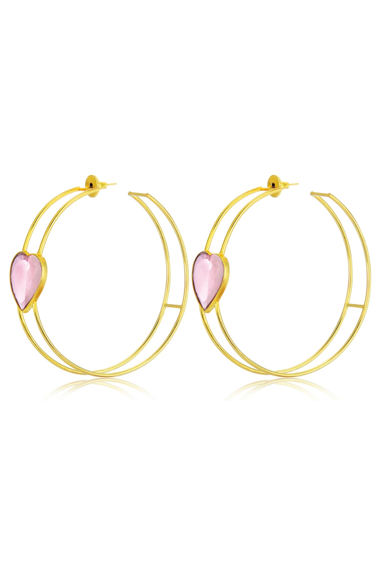 Amara hoop earrings