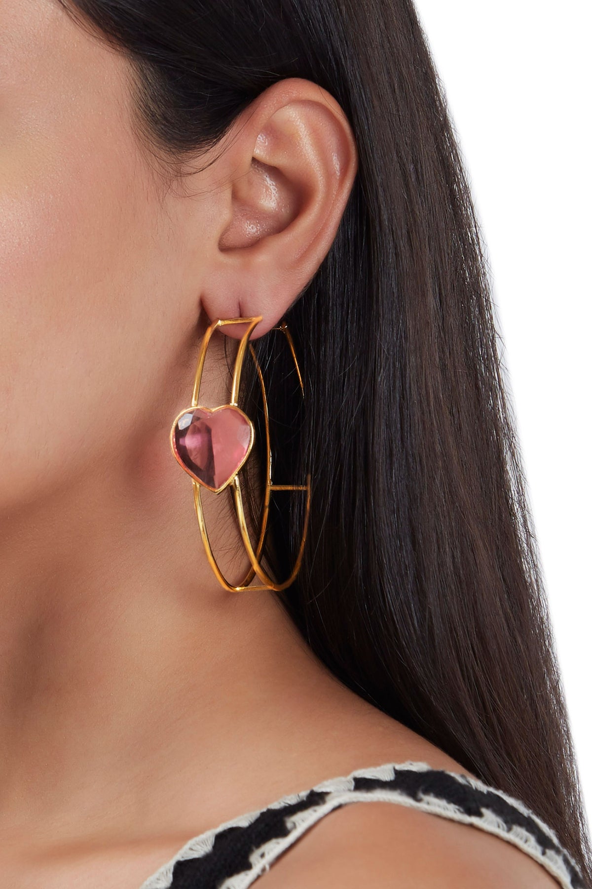 Amara hoop earrings