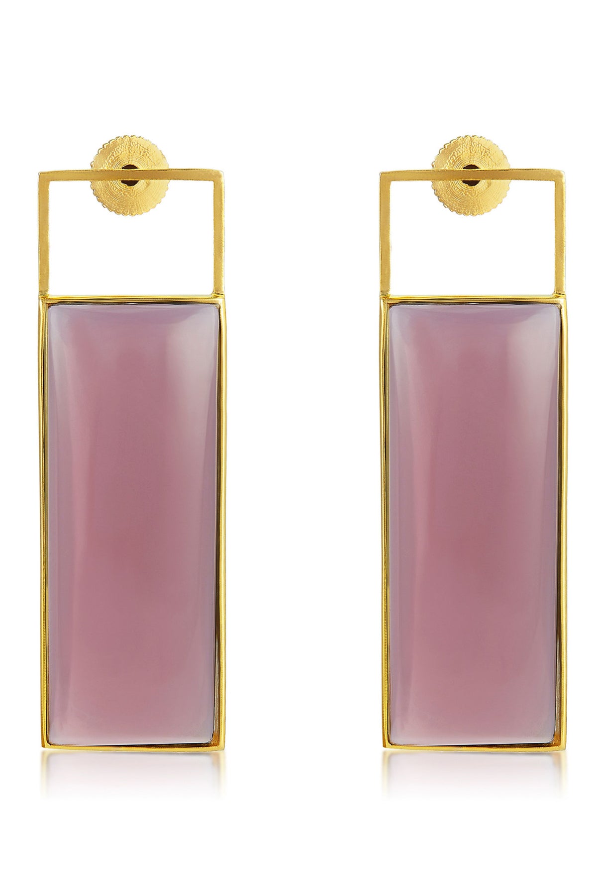 Theia purple earrings