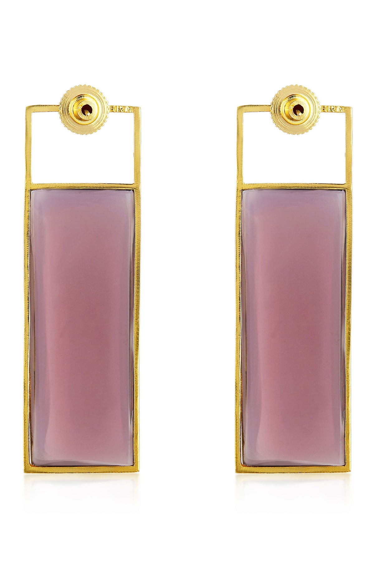 Theia purple earrings