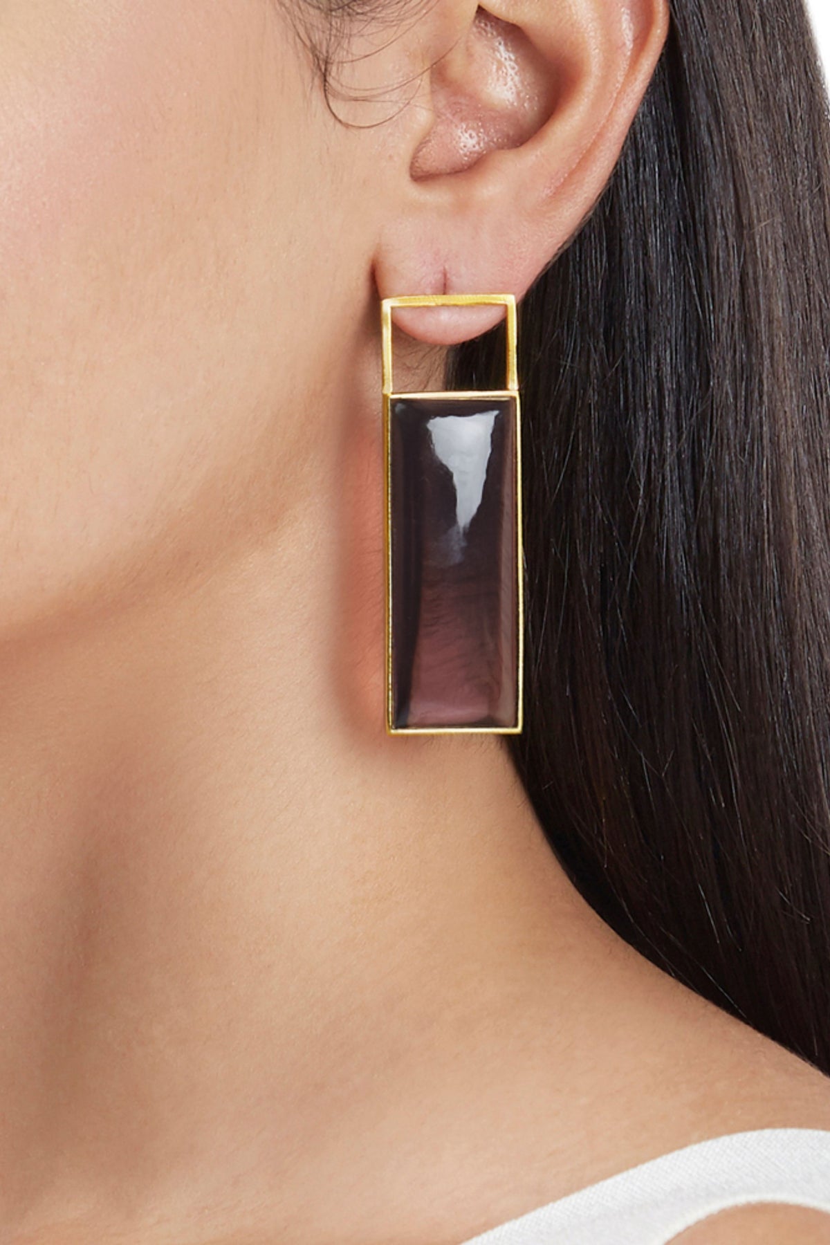 Theia purple earrings