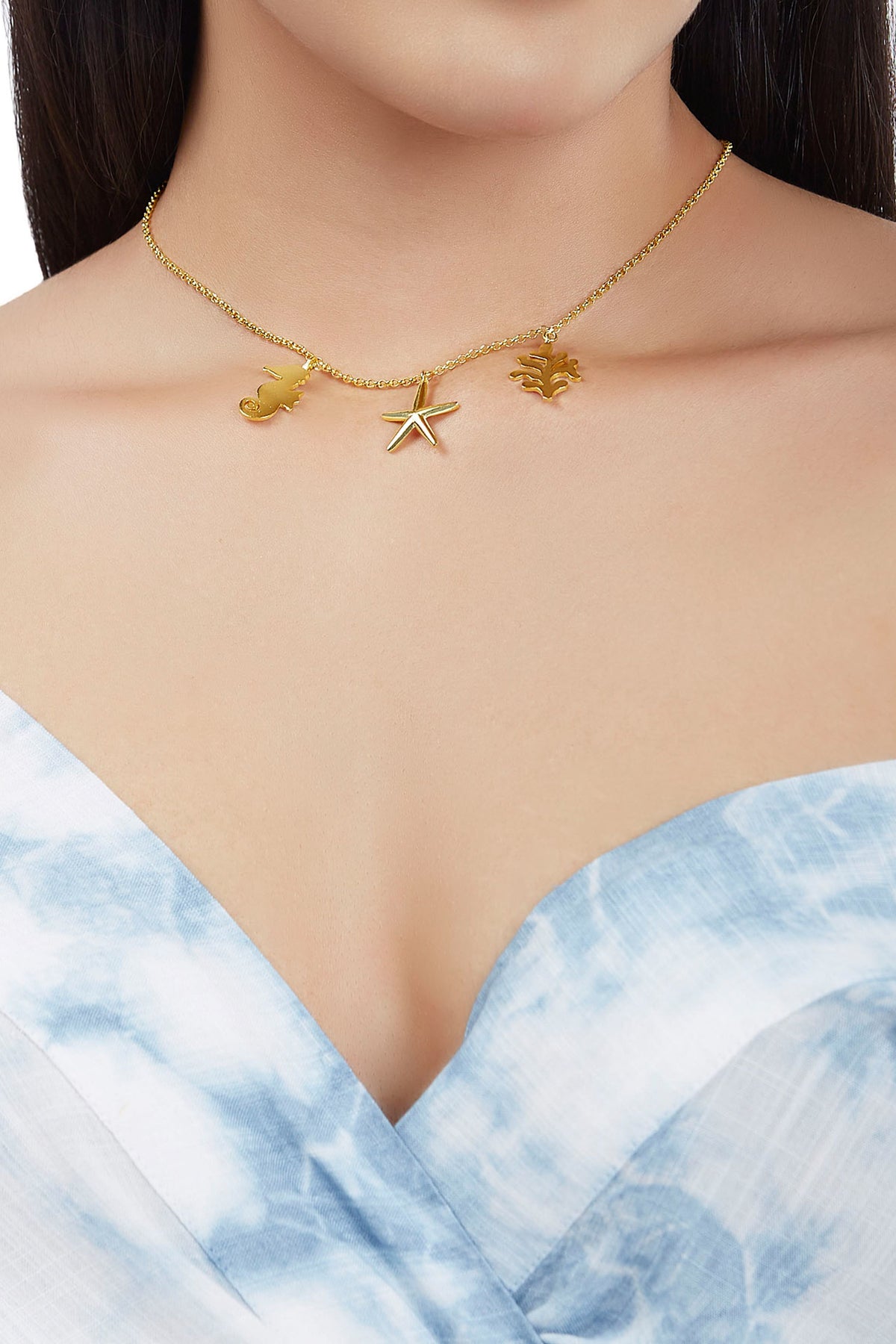 Ester coral necklace