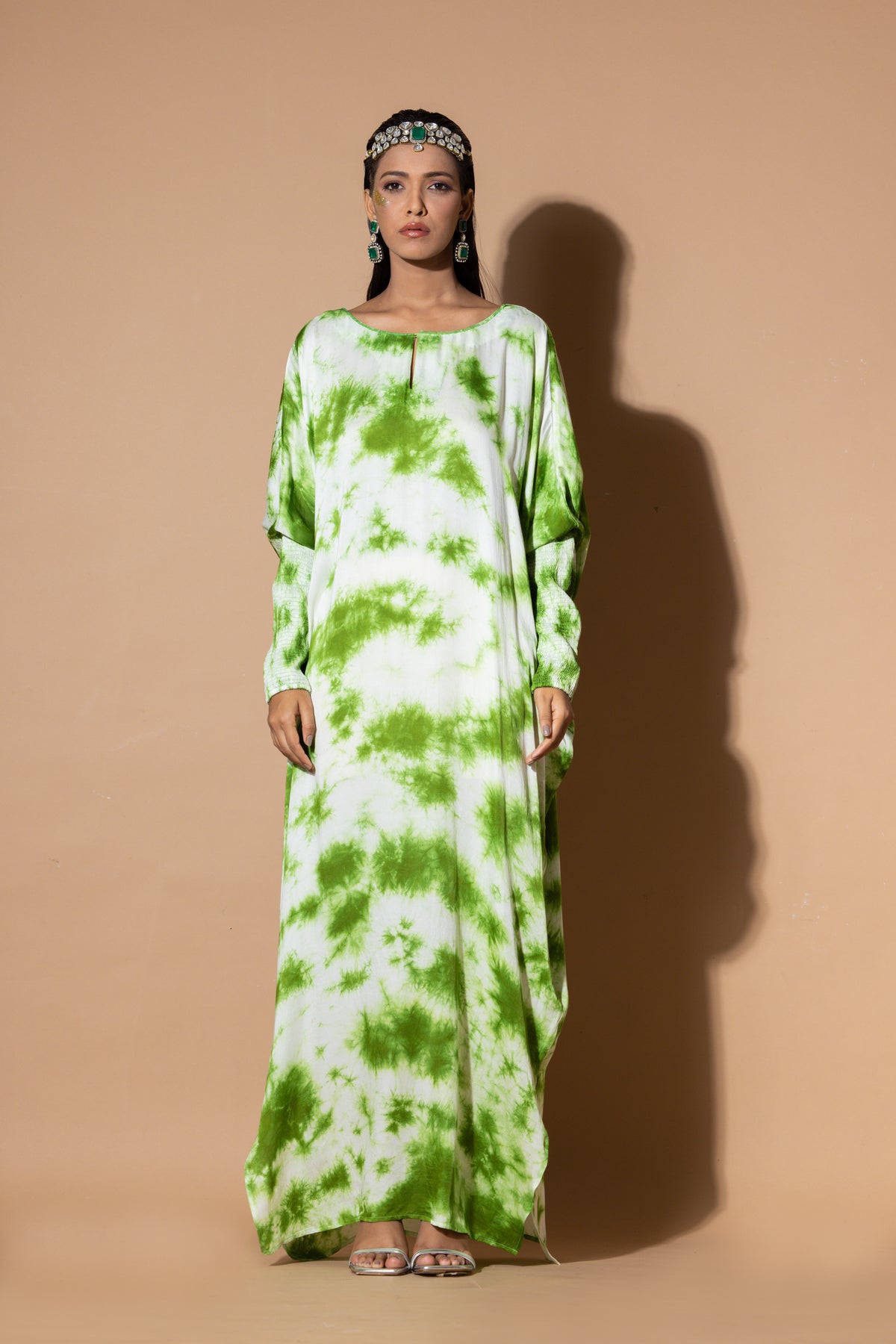 Captivating Tie Dye Kaftan