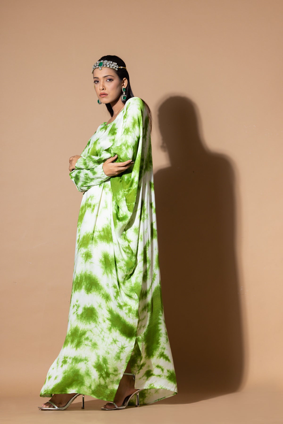 Captivating Tie Dye Kaftan