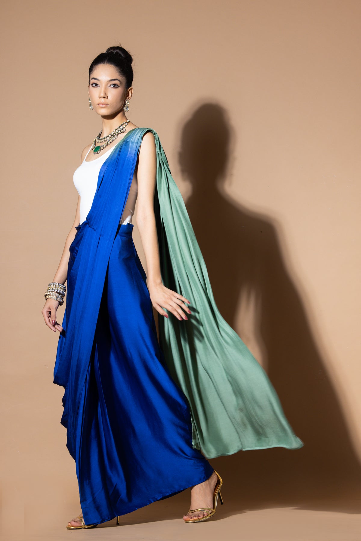 Celestial Pre Draped Saree