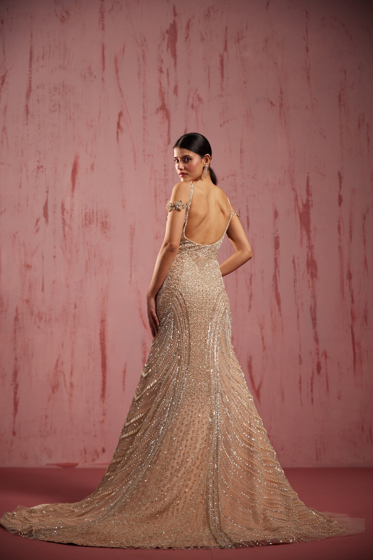 Zerena Gold Gown