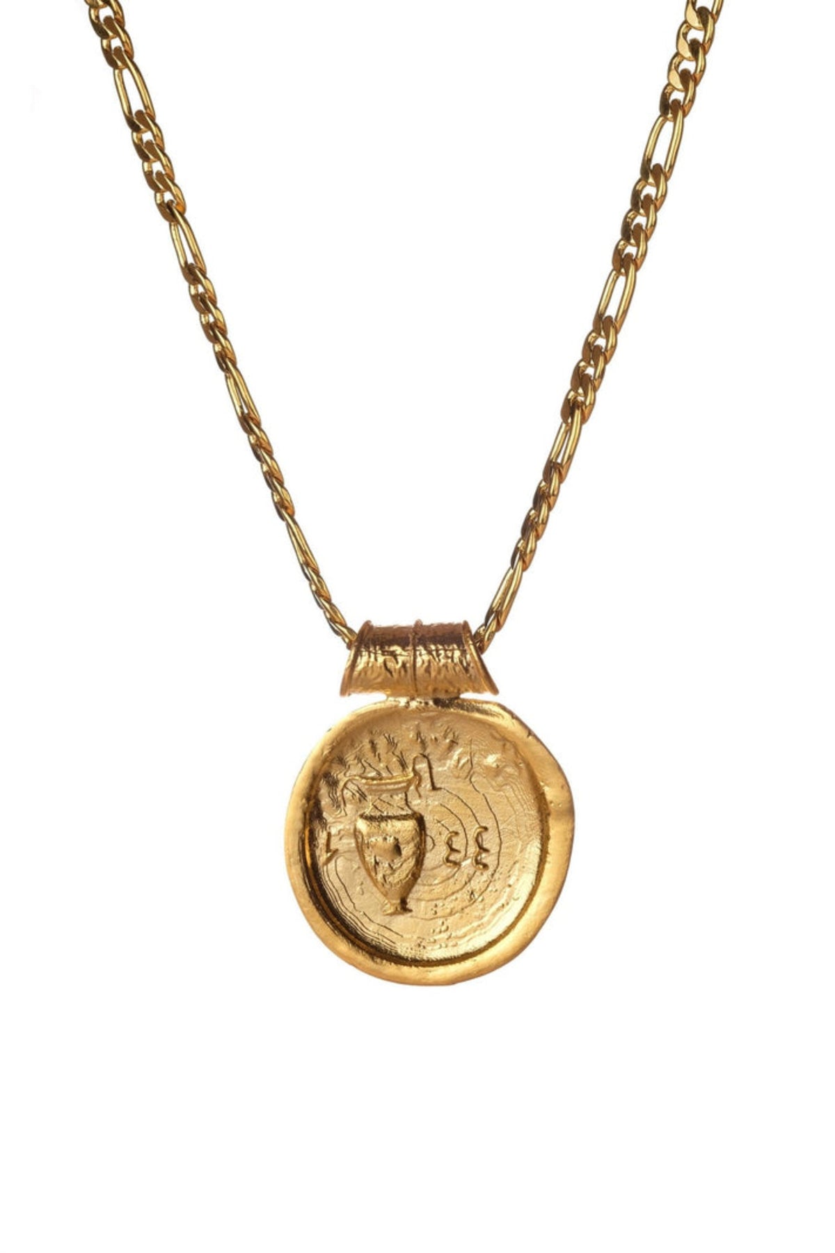 Aquarius Zodiac Pendant