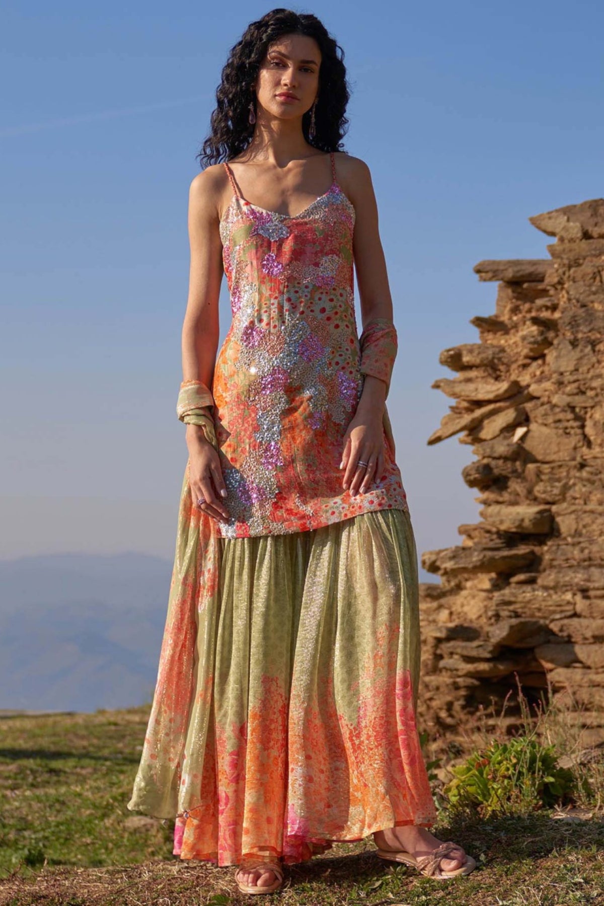 Chicory Sharara Set