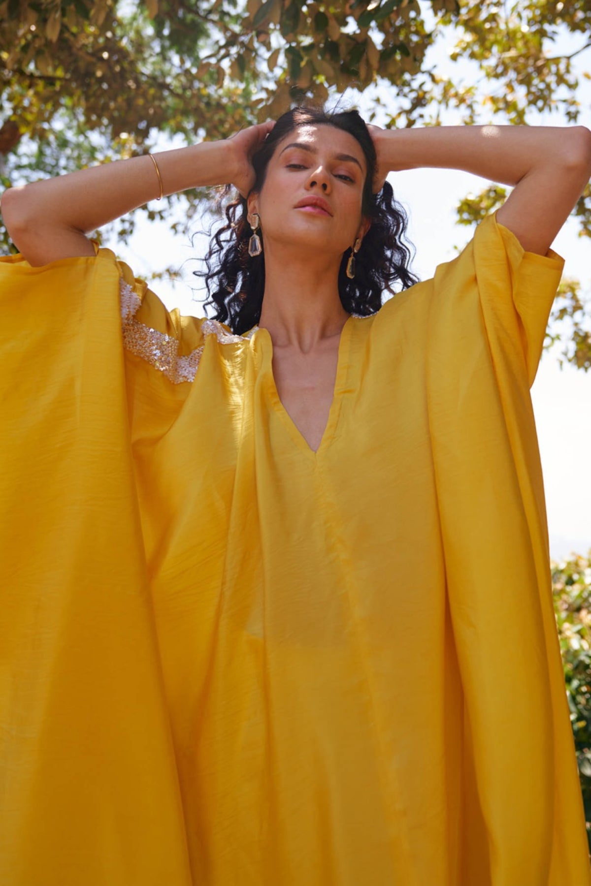 Wild Ginger Kaftan Set