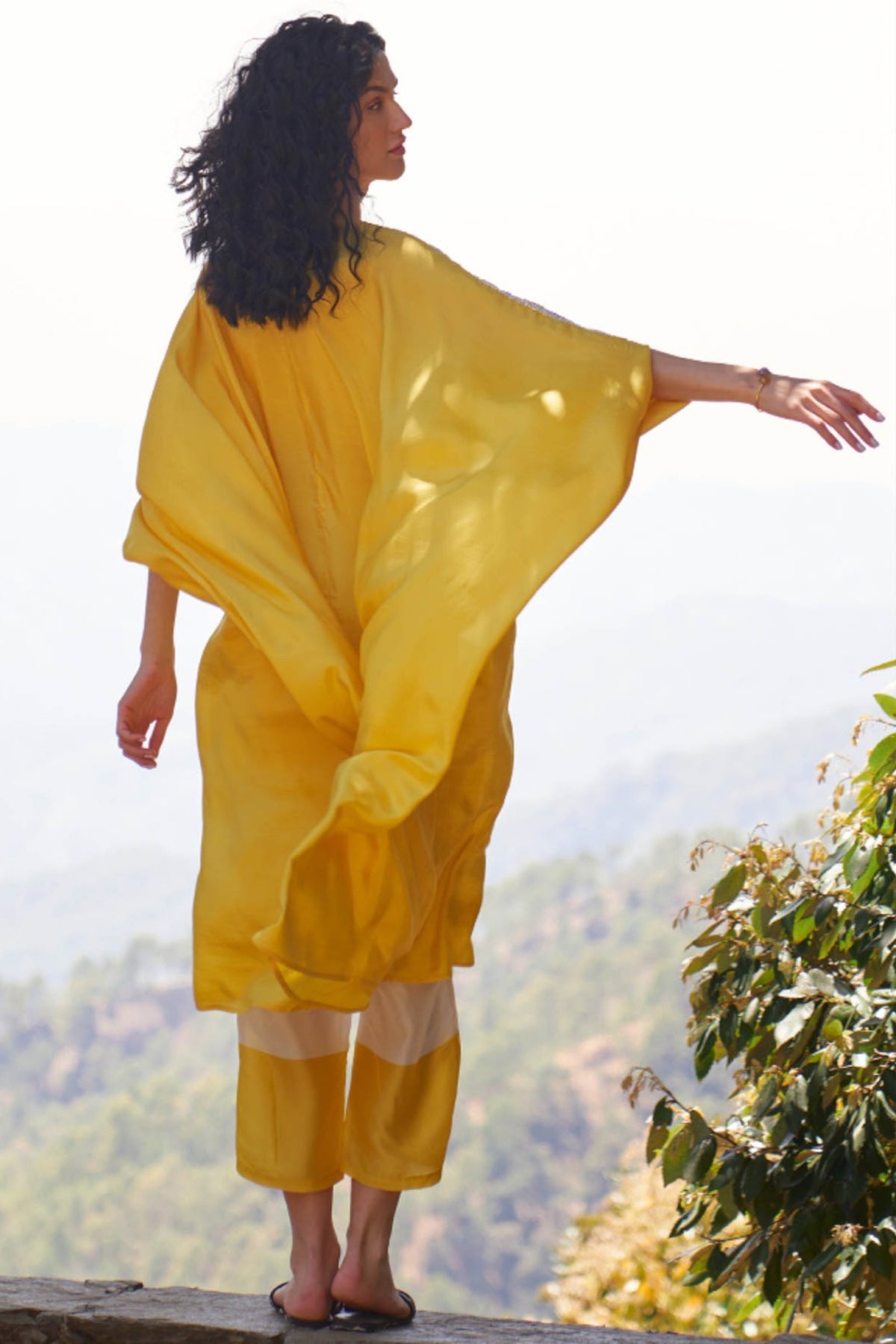 Wild Ginger Kaftan Set