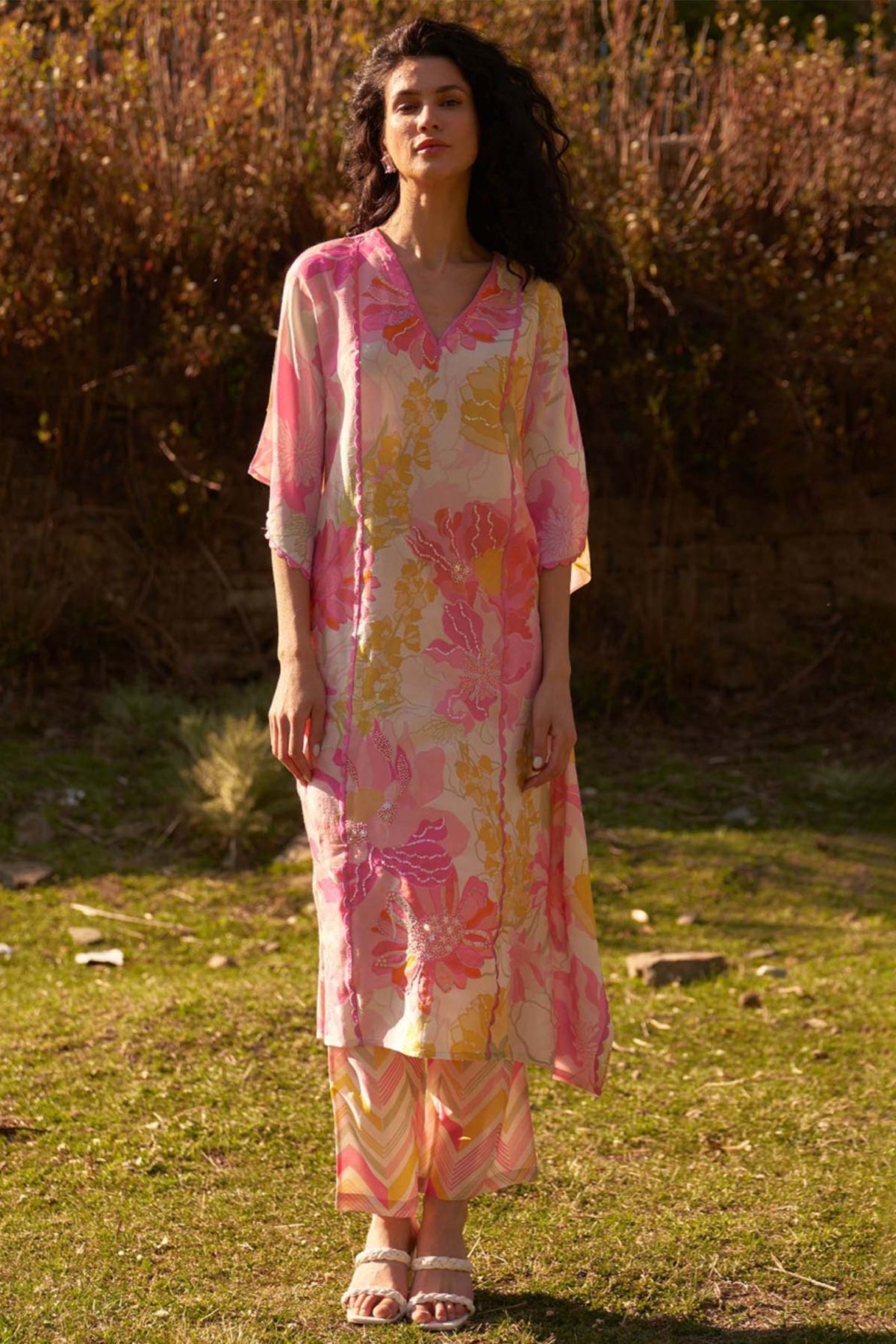 Heather Kaftan Set