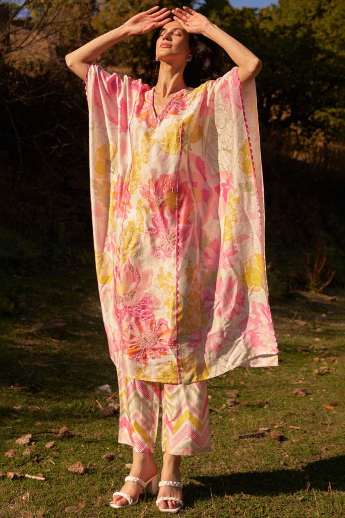 Heather Kaftan Set