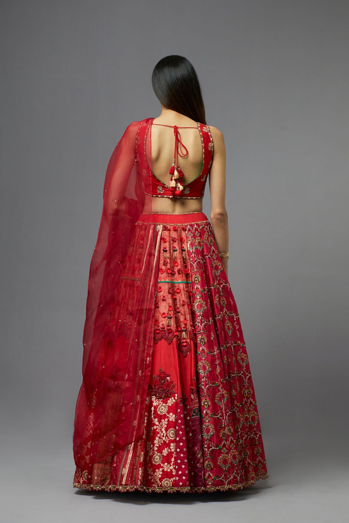 Red Lehenga Set