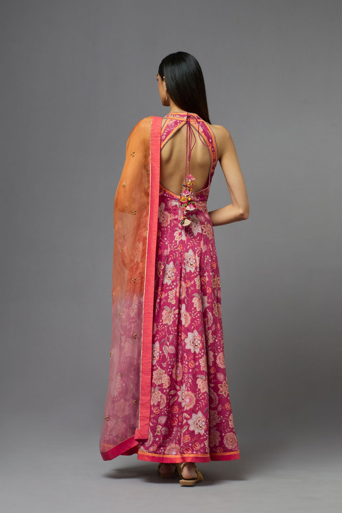 Fuchsia Kalidaar Set