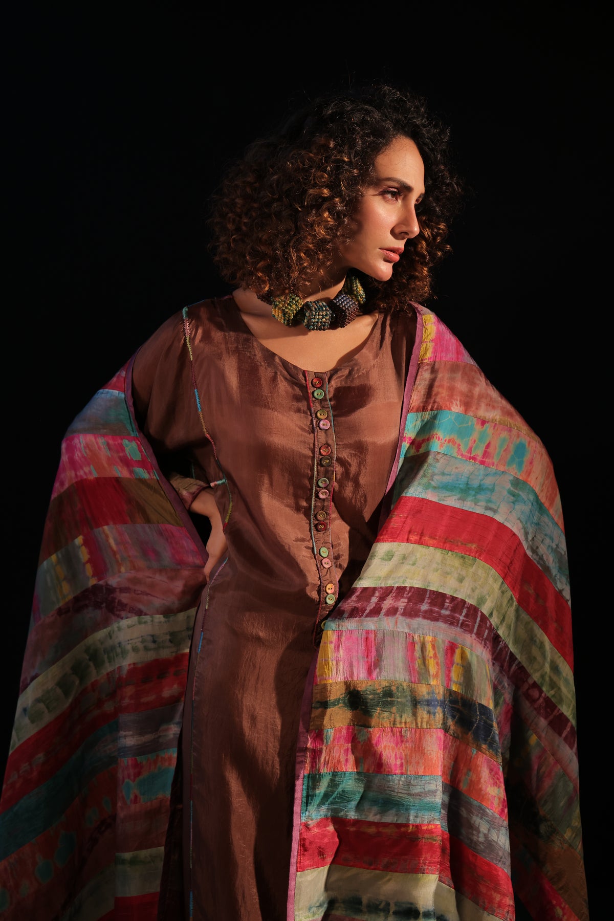 Rubab Round Neck Tunic Set