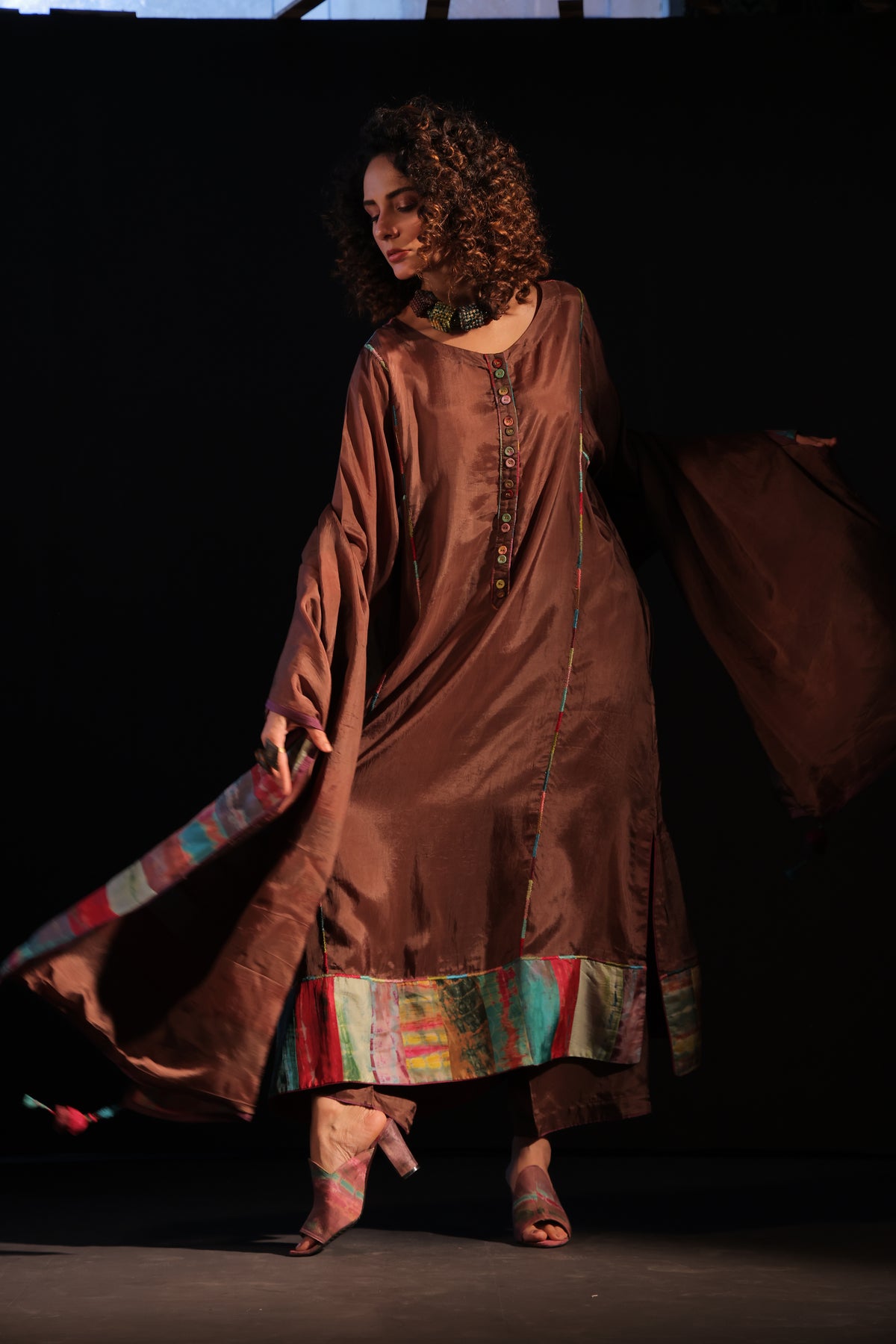 Rubab Round Neck Tunic Set
