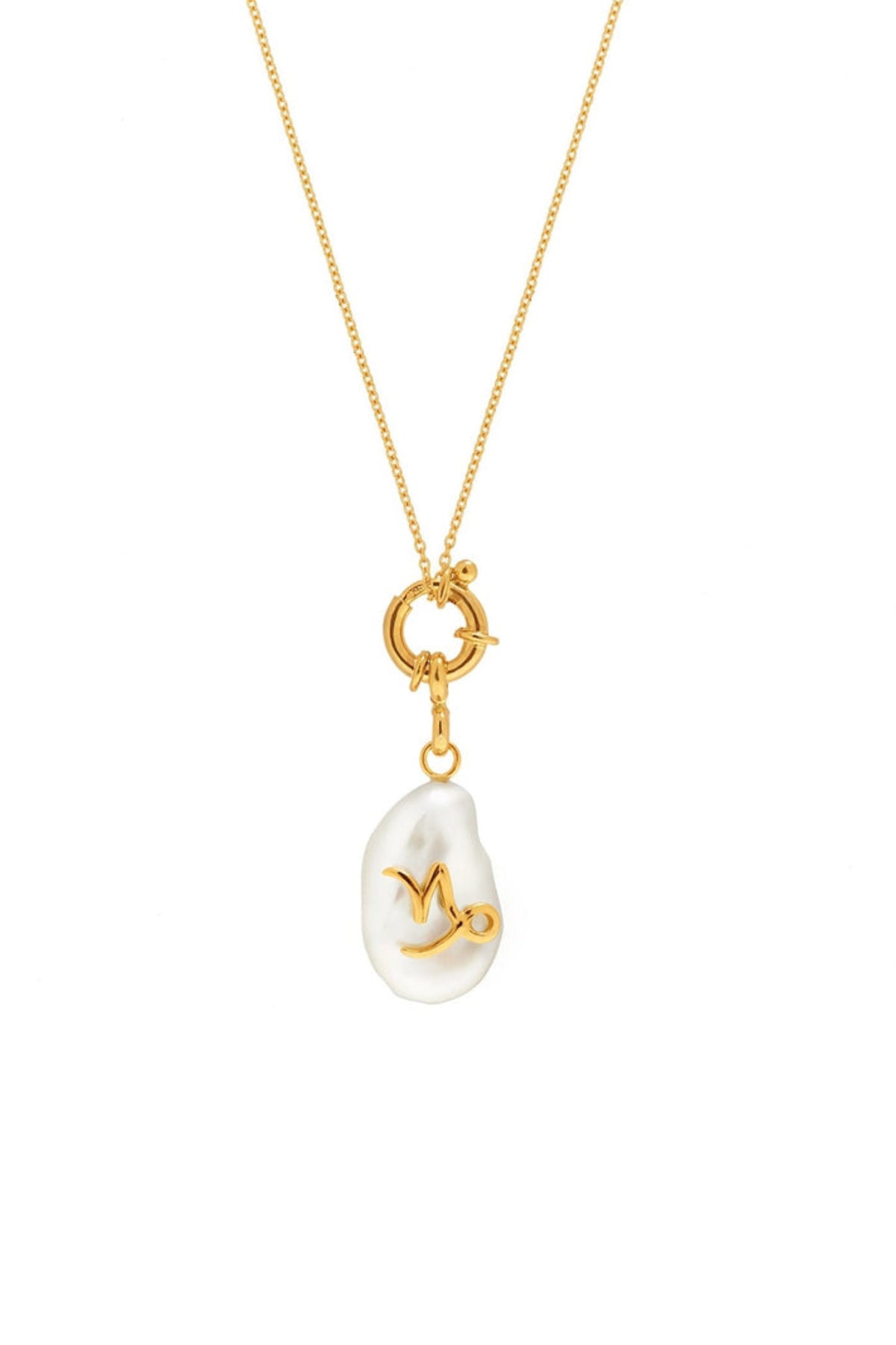Capricorn Pearl (convertible Pendant Earring)