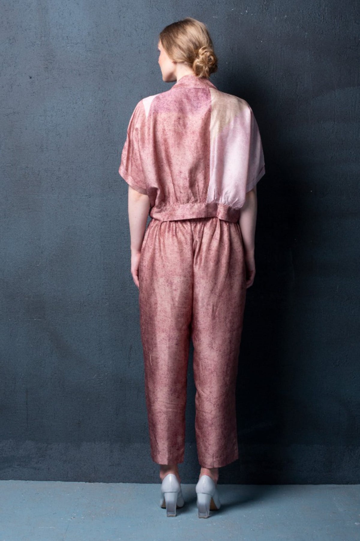 Pink Geometric Print Co-ord Set