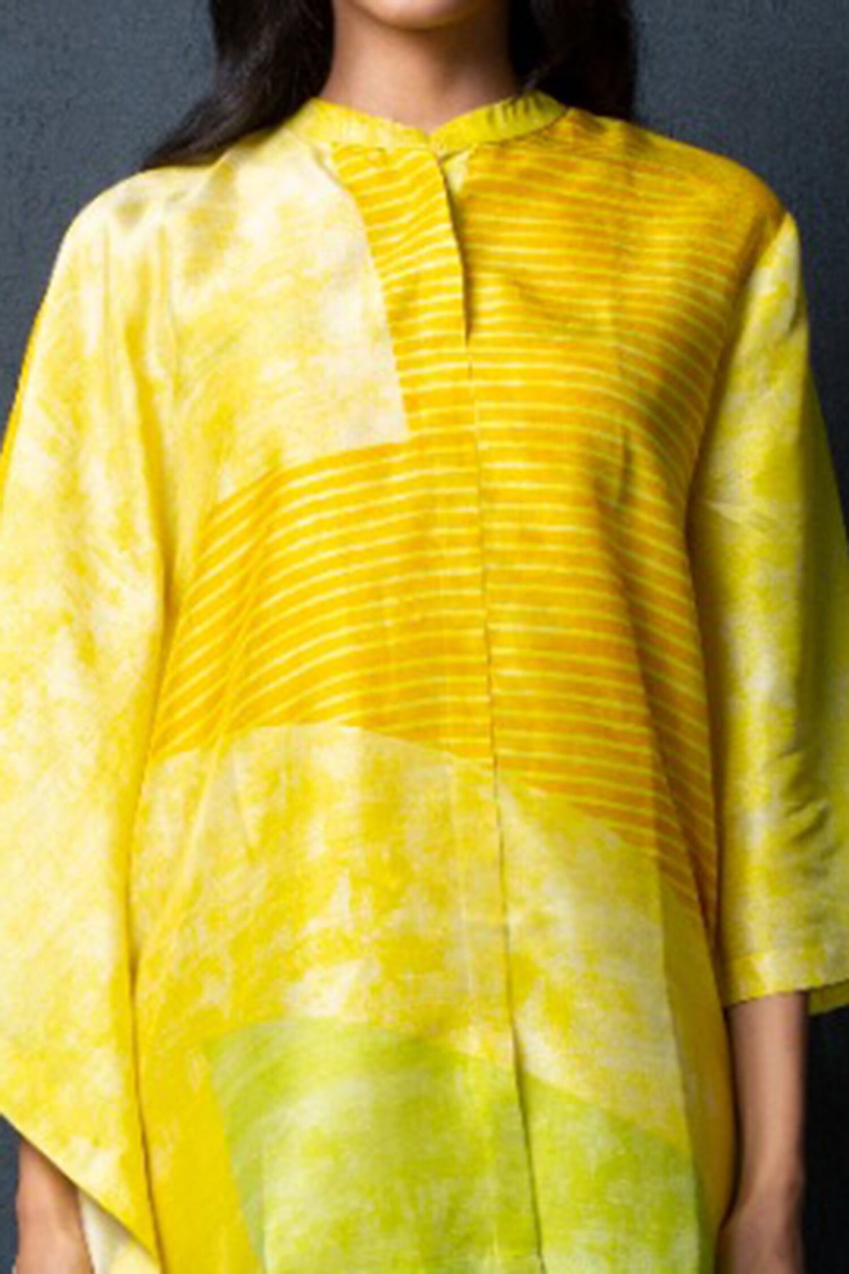 Lemon Yellow Kaftan Set