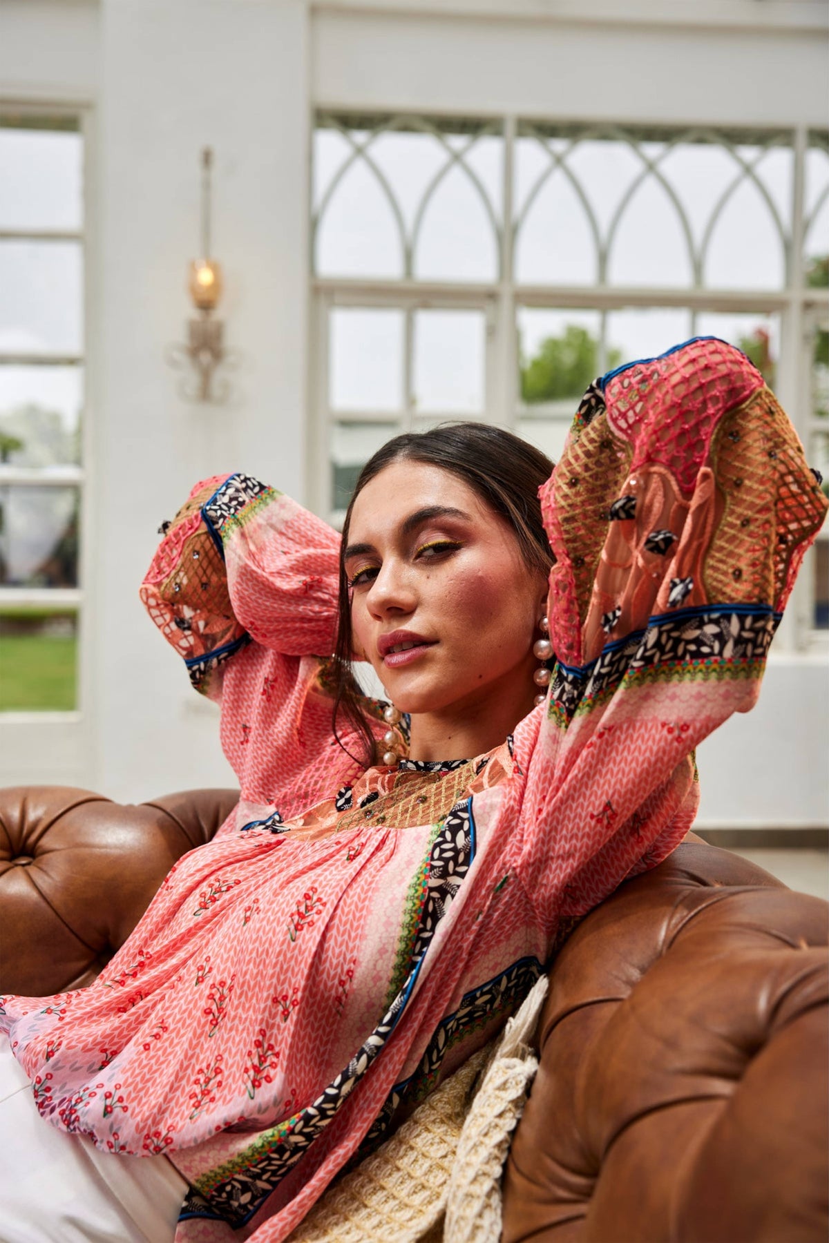 Rosario Embroidered Top