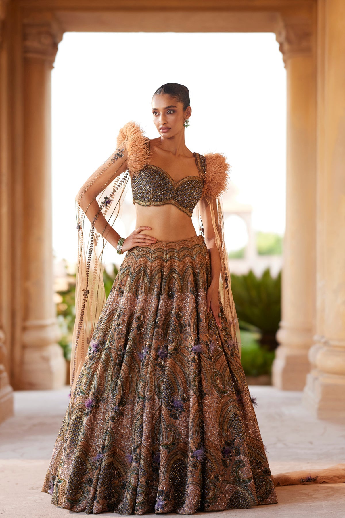 Faarida Lehenga set