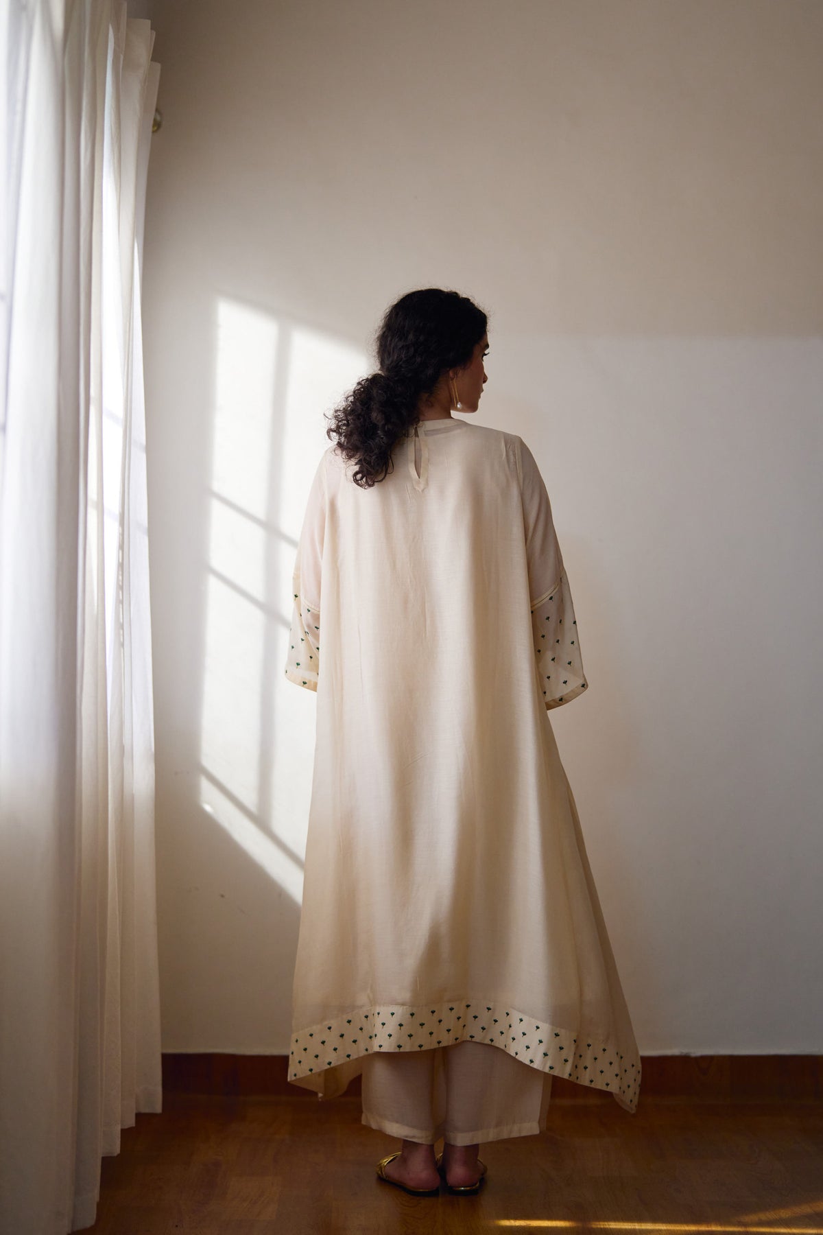 Fleaur Ivory Kurta Set