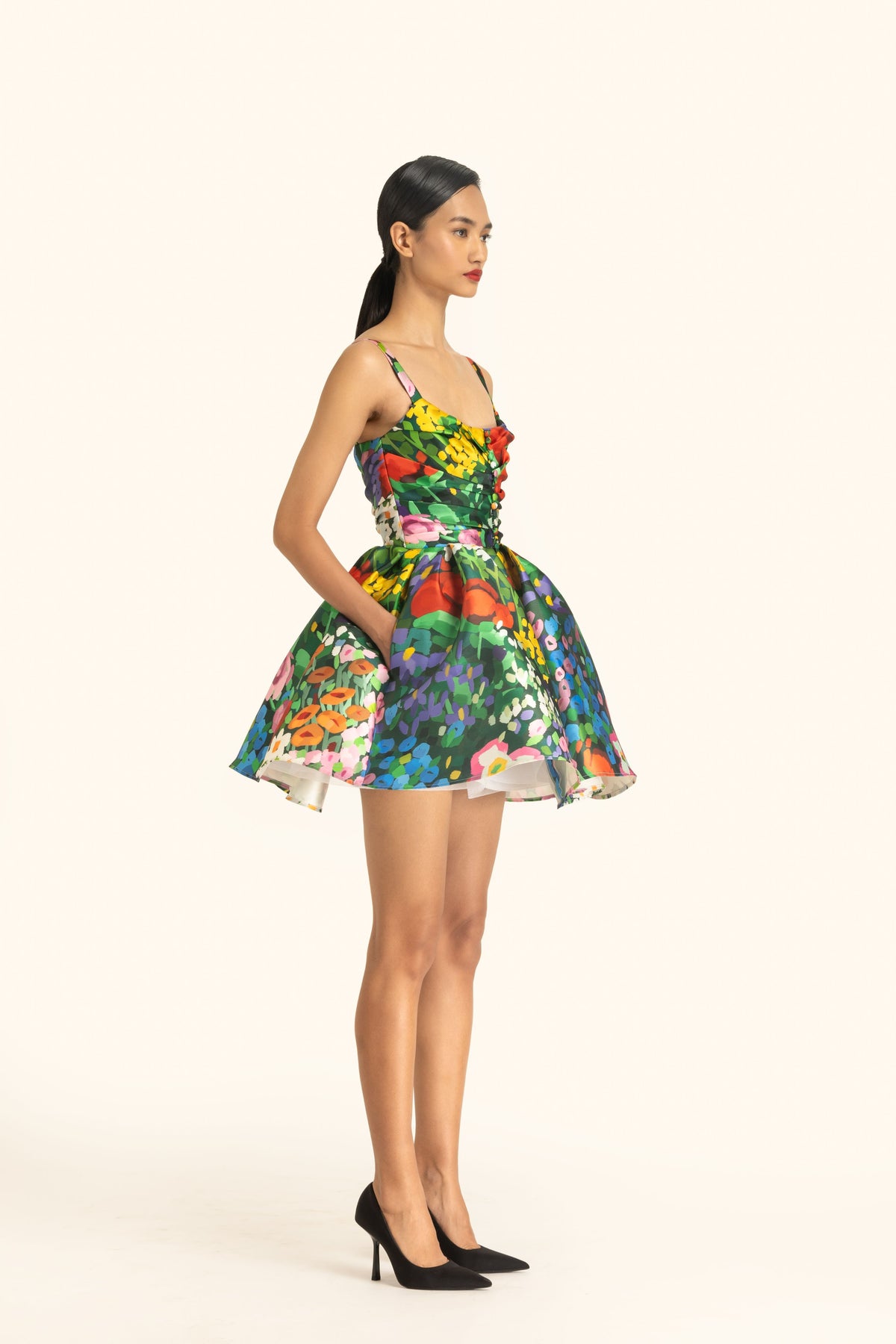 Corsetted Mini Dress