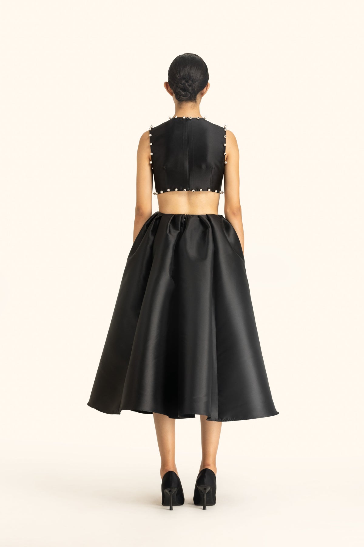 Side Cutout Midi Dress