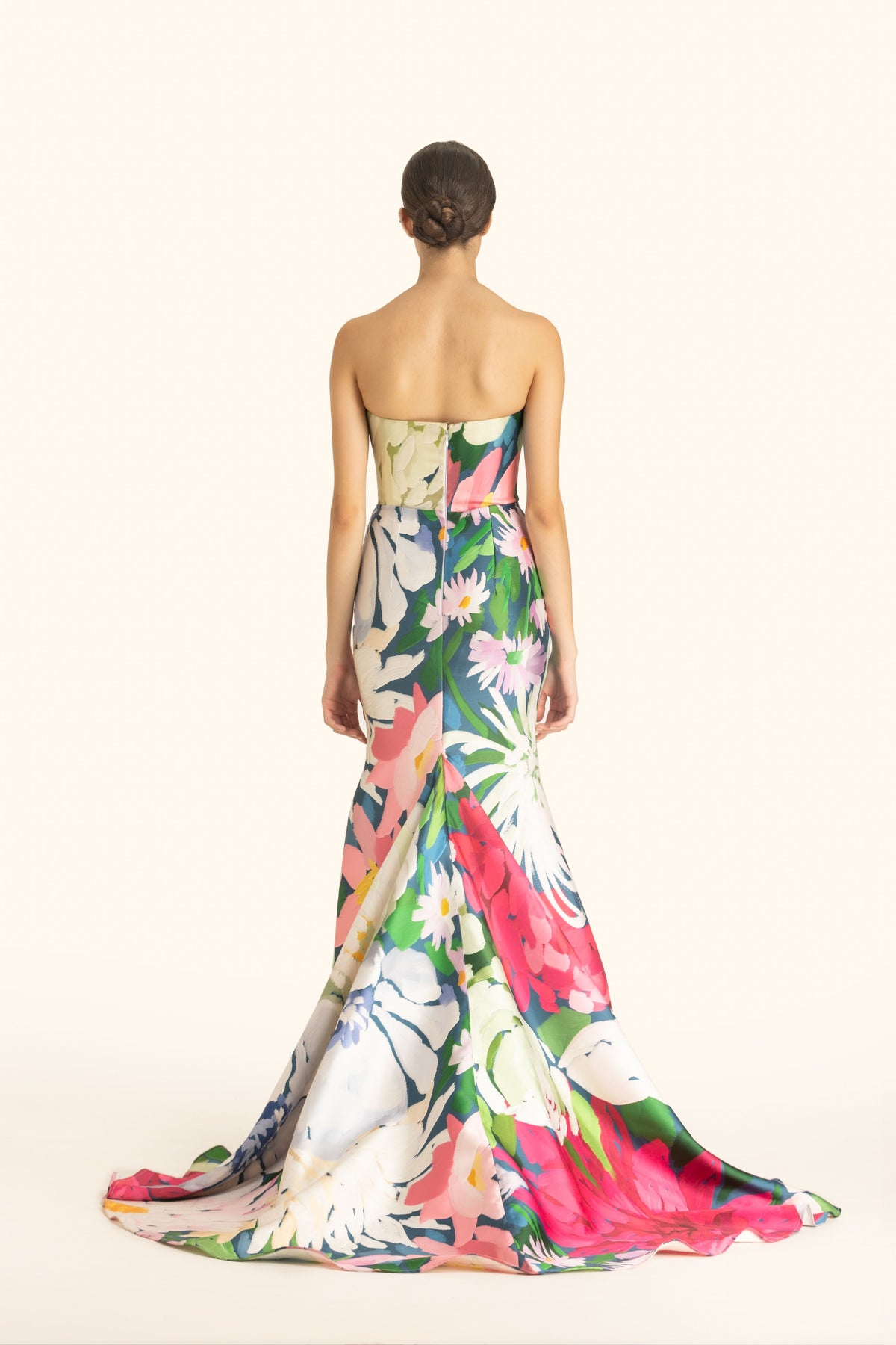 Flat Corsetted Slim Cut Mermaid Gown