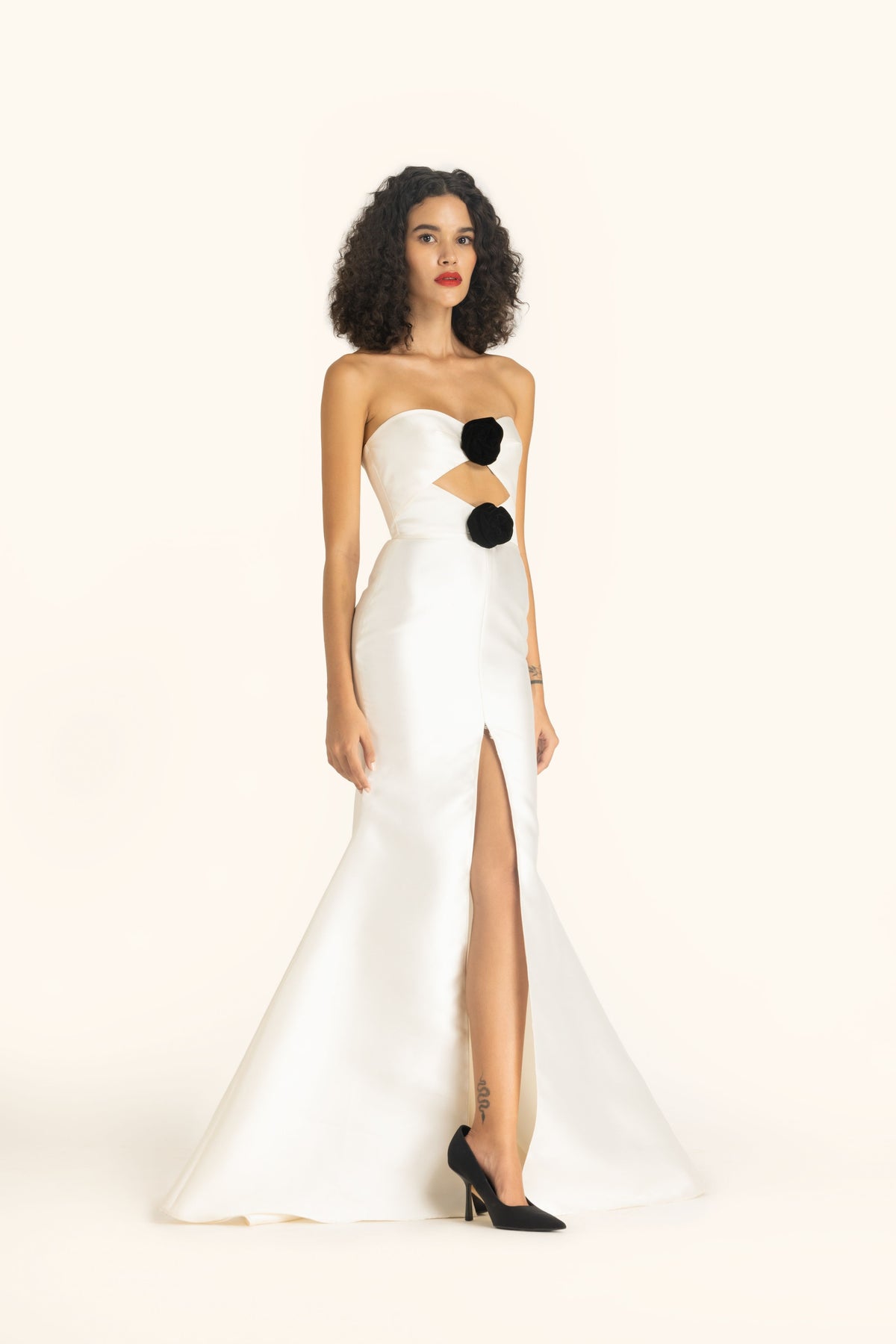 Cut-out Mermaid Gown